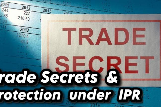 Trade Secrets and their Protection under IPR Law