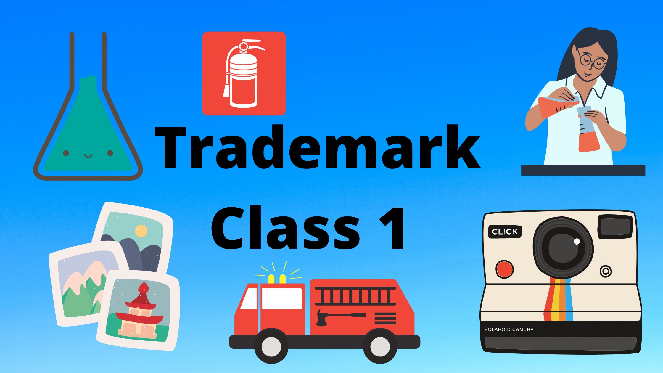 TRADEMARK CLASS 1 Use and details 