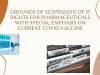 GROUNDS OF SUSPENSION OF IP RIGHTS FOR PHARMACEUTICALS WITH SPECIAL EMPHASIS ON CURRENT COVID VACCINE