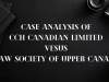 CASE ANALYSIS  "CCH CANADIAN LIMITED VESUS LAW SOCIETY OF UPPER CANADA"