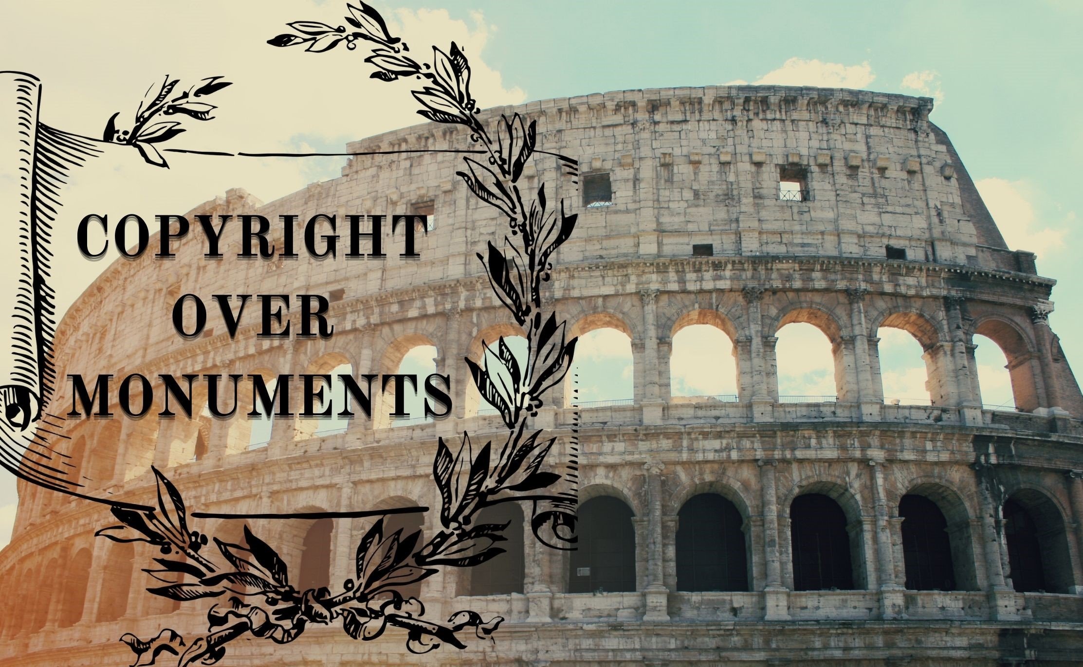 COPYRIGHT OVER MONUMENTS