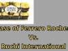 Analysis of Ferrero Rocher V. Ruchi International in Relation to Trademark Infringement