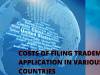 Cost of Application of Trademark in Various Countries