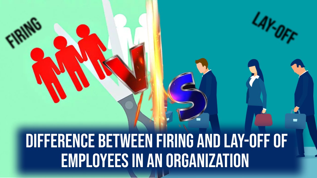 Difference between firing and Lay-off of Employees in an organization