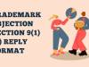 TRADEMARK OBJECTION SECTION 9(1)(b) REPLY FORMAT