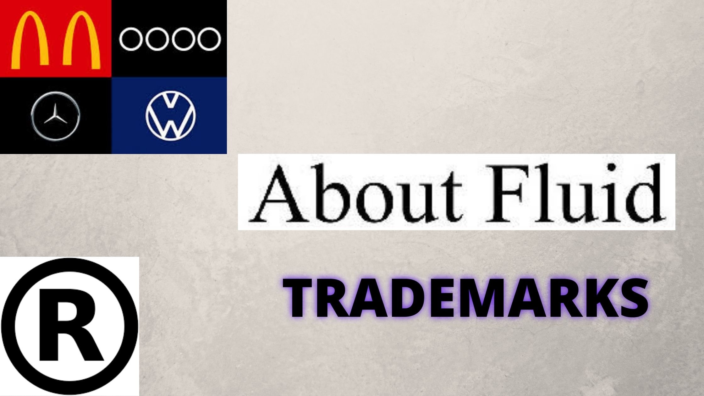 All About Fluid Trademarks