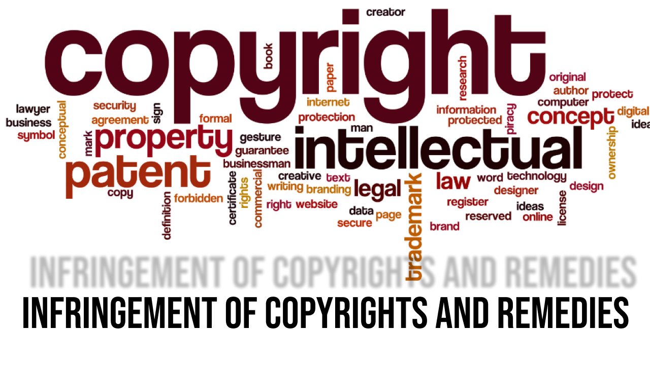 Infringement Of Copyrights and Remedies