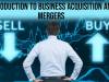 Introduction to Business Acquisition and Mergers