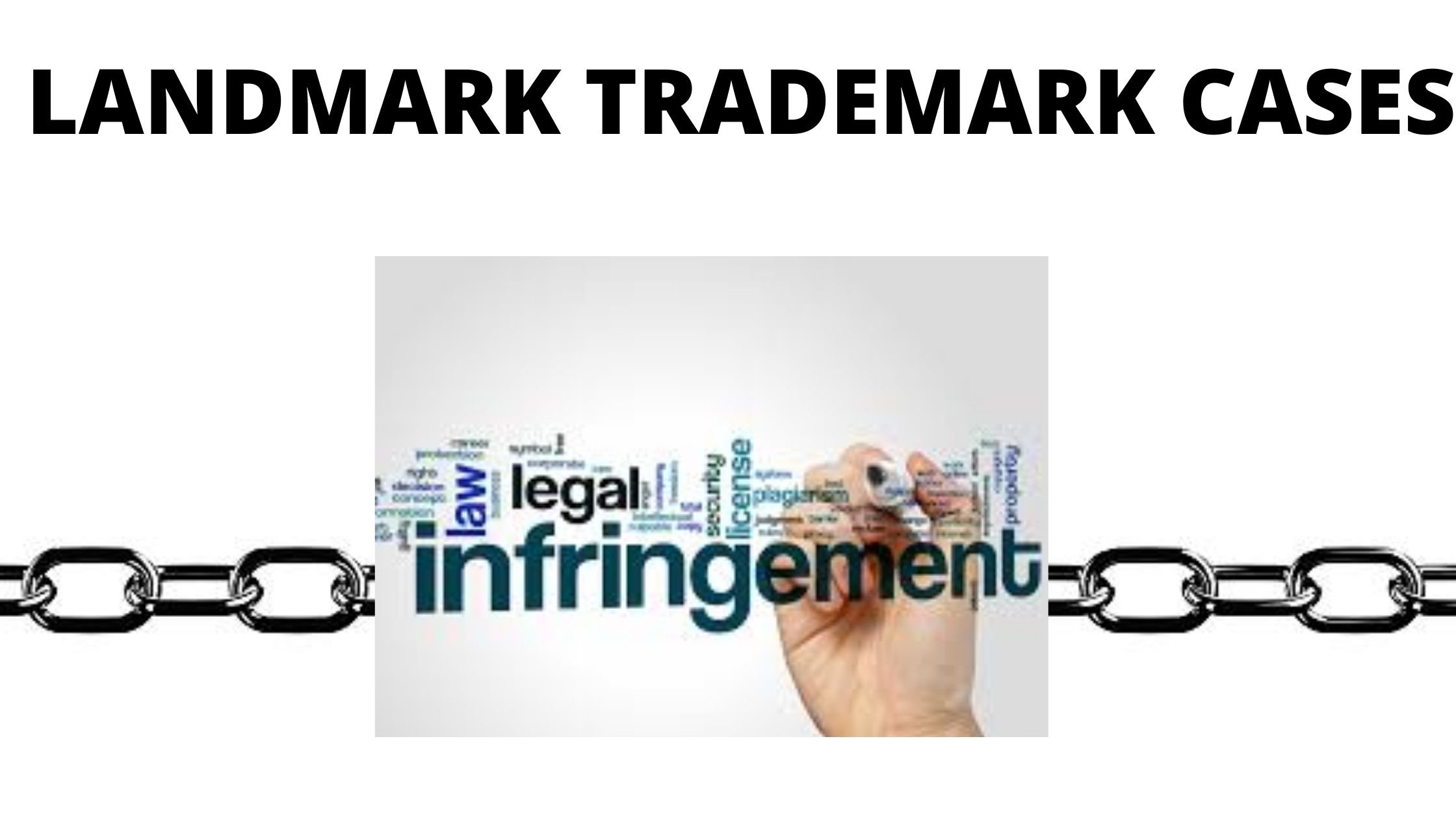 Famous Trademark cases for Businesses -