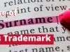 Use of Common Surnames as Trademarks
