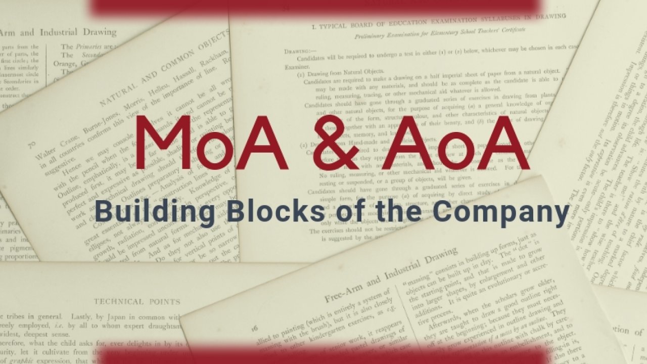 What are Memorandum of Association and Articles of Association?