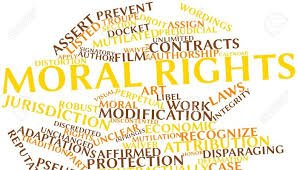 MORAL RIGHTS IN A COPYRIGHT