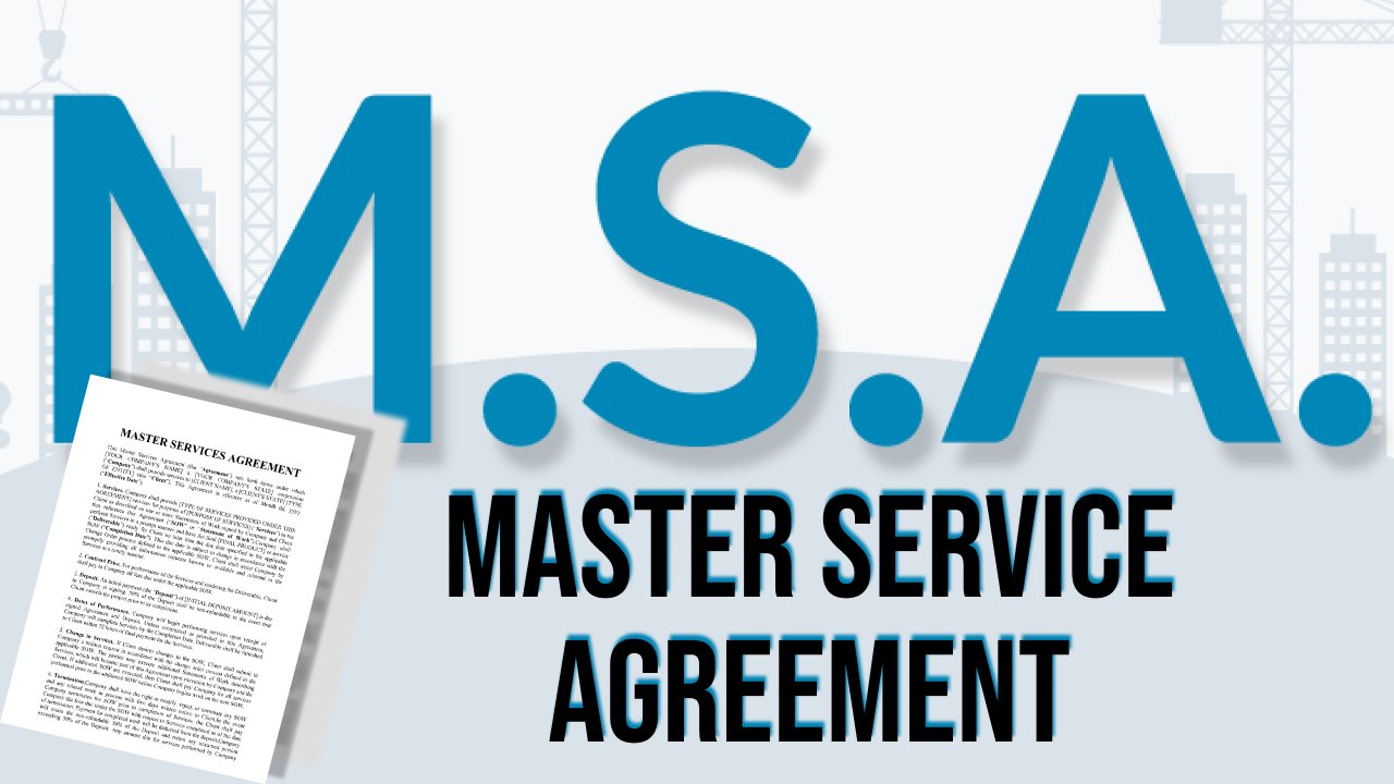 Master Service Agreement