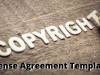 Copyright License Agreement Template