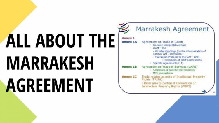 ALL ABOUT THE MARRAKESH AGREEMENT