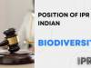 Position of IPR in Indian Biodiversity 